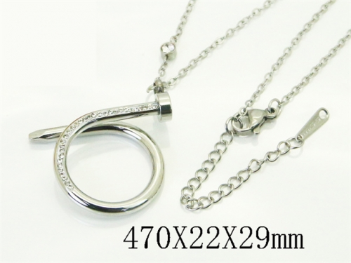 HY Wholesale Stainless Steel 316L Jewelry Hot sale Necklaces-HY80N1032LR