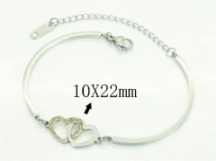 HY Wholesale Bracelets 316L Stainless Steel Jewelry Bracelets-HY19B1459ND