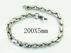 HY Wholesale Bracelets 316L Stainless Steel Jewelry Bracelets-HY61B0621MG