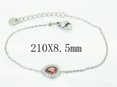 HY Wholesale Bracelets 316L Stainless Steel Jewelry Bracelets-HY25B0437HHF