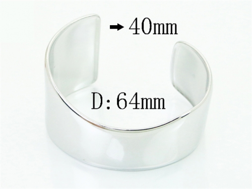 HY Wholesale Bangles Jewelry Stainless Steel 316L Fashion Bangle-HY30B0242HQL