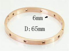 HY Wholesale Bangles Jewelry Stainless Steel 316L Fashion Bangle-HY80B2230DNL