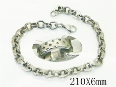 HY Wholesale Bracelets 316L Stainless Steel Jewelry Bracelets-HY48B0091CIO