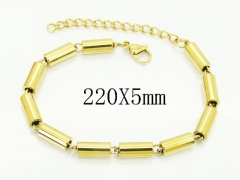 HY Wholesale Bracelets 316L Stainless Steel Jewelry Bracelets-HY61B0641XOL