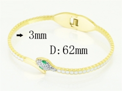 HY Wholesale Bangles Jewelry Stainless Steel 316L Fashion Bangle-HY04B0091HKZ