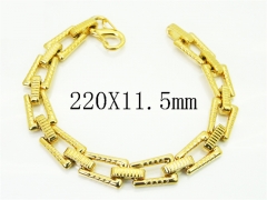 HY Wholesale Bracelets 316L Stainless Steel Jewelry Bracelets-HY61B0719HOL