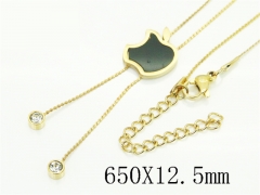 HY Wholesale Stainless Steel 316L Jewelry Hot sale Necklaces-HY62N0567LT