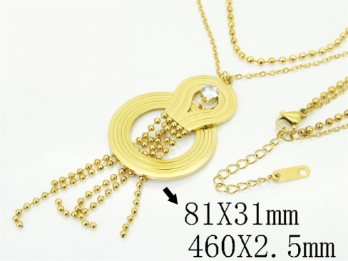 HY Wholesale Stainless Steel 316L Jewelry Hot sale Necklaces-HY32N0931HIT