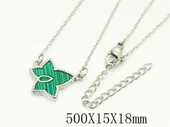 HY Wholesale Stainless Steel 316L Jewelry Hot sale Necklaces-HY30N0266MC