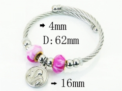 HY Wholesale Bangles Jewelry Stainless Steel 316L Fashion Bangle-HY38B0967OA