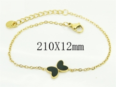 HY Wholesale Bracelets 316L Stainless Steel Jewelry Bracelets-HY25B0457WNL