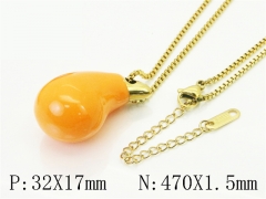 HY Wholesale Stainless Steel 316L Jewelry Hot sale Necklaces-HY32N0914HHV