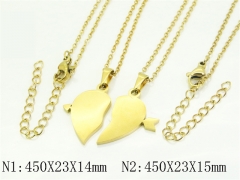 HY Wholesale Stainless Steel 316L Jewelry Hot sale Necklaces-HY49N0029LD