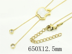 HY Wholesale Stainless Steel 316L Jewelry Hot sale Necklaces-HY62N0566LE