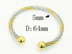 HY Wholesale Bangles Jewelry Stainless Steel 316L Fashion Bangle-HY38B0990PR