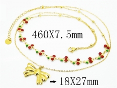 HY Wholesale Stainless Steel 316L Jewelry Hot sale Necklaces-HY32N0951HHS