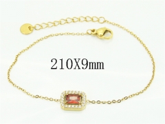 HY Wholesale Bracelets 316L Stainless Steel Jewelry Bracelets-HY25B0440HIB