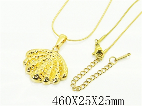 HY Wholesale Stainless Steel 316L Jewelry Hot sale Necklaces-HY48N0115MW