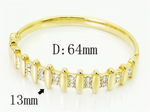 HY Wholesale Bangles Jewelry Stainless Steel 316L Fashion Bangle-HY80B2234HIL