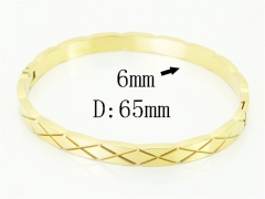 HY Wholesale Bangles Jewelry Stainless Steel 316L Fashion Bangle-HY04B0031HLE