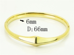 HY Wholesale Bangles Jewelry Stainless Steel 316L Fashion Bangle-HY04B0107HKX