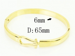 HY Wholesale Bangles Jewelry Stainless Steel 316L Fashion Bangle-HY30B0291HIV