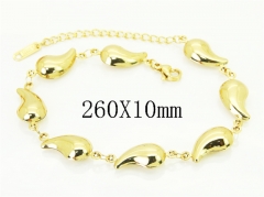 HY Wholesale Bracelets 316L Stainless Steel Jewelry Bracelets-HY80B2220O5