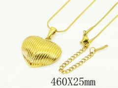 HY Wholesale Stainless Steel 316L Jewelry Hot sale Necklaces-HY48N0113MX