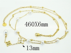 HY Wholesale Stainless Steel 316L Jewelry Hot sale Necklaces-HY32N0956HSF