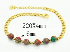 HY Wholesale Bracelets 316L Stainless Steel Jewelry Bracelets-HY25B0448SPL