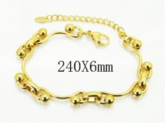 HY Wholesale Bracelets 316L Stainless Steel Jewelry Bracelets-HY61B0652HFF