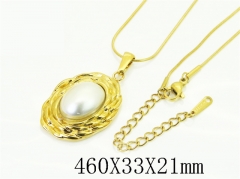 HY Wholesale Stainless Steel 316L Jewelry Hot sale Necklaces-HY48N0127WML