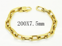 HY Wholesale Bracelets 316L Stainless Steel Jewelry Bracelets-HY70B0573HIF