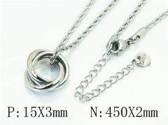 HY Wholesale Stainless Steel 316L Jewelry Hot sale Necklaces-HY25N0214HIR