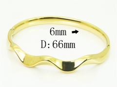 HY Wholesale Bangles Jewelry Stainless Steel 316L Fashion Bangle-HY04B0063HLX