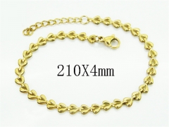 HY Wholesale Bracelets 316L Stainless Steel Jewelry Bracelets-HY61B0617CJL