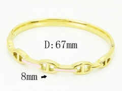 HY Wholesale Bangles Jewelry Stainless Steel 316L Fashion Bangle-HY80B2207HIF