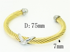 HY Wholesale Bangles Jewelry Stainless Steel 316L Fashion Bangle-HY80B2209HID