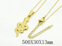 HY Wholesale Stainless Steel 316L Jewelry Hot sale Necklaces-HY30N0356MV