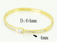 HY Wholesale Bangles Jewelry Stainless Steel 316L Fashion Bangle-HY04B0112HLA