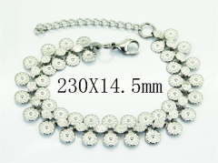 HY Wholesale Bracelets 316L Stainless Steel Jewelry Bracelets-HY61B0615JL