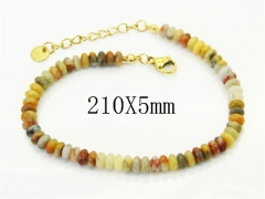 HY Wholesale Bracelets 316L Stainless Steel Jewelry Bracelets-HY25B0474SOL