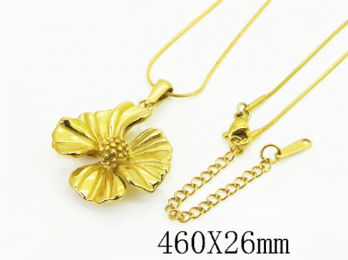 HY Wholesale Stainless Steel 316L Jewelry Hot sale Necklaces-HY48N0107MD