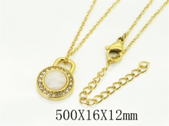 HY Wholesale Stainless Steel 316L Jewelry Hot sale Necklaces-HY30N0248UML