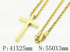 HY Wholesale Stainless Steel 316L Jewelry Hot sale Necklaces-HY80N1065OL