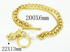 HY Wholesale Bracelets 316L Stainless Steel Jewelry Bracelets-HY32B1356PA