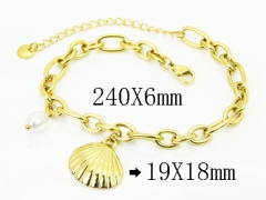 HY Wholesale Bracelets 316L Stainless Steel Jewelry Bracelets-HY30B0289PX