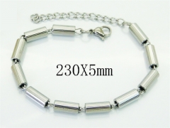 HY Wholesale Bracelets 316L Stainless Steel Jewelry Bracelets-HY61B0622MV