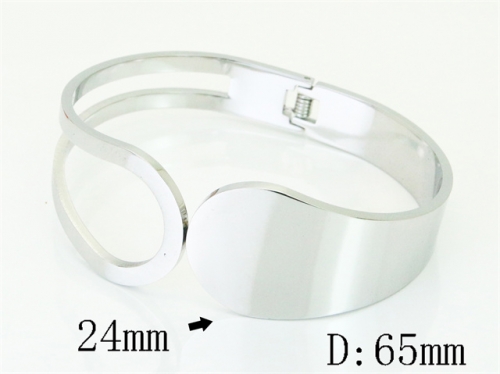 HY Wholesale Bangles Jewelry Stainless Steel 316L Fashion Bangle-HY80B2182HDL