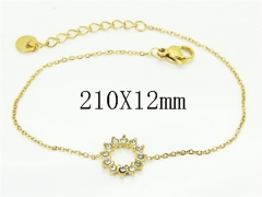 HY Wholesale Bracelets 316L Stainless Steel Jewelry Bracelets-HY25B0450OL